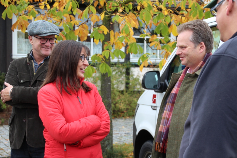 Unser Wald ver&auml;ndert sich - Eine Veranstaltung von Barbara Becker, MdL mit Waldgang und Betriebsbesichtigung in Geiselwind am 2.10.2019<br />