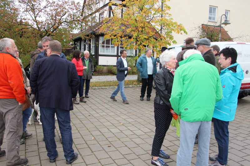 Unser Wald ver&auml;ndert sich - Eine Veranstaltung von Barbara Becker, MdL mit Waldgang und Betriebsbesichtigung in Geiselwind am 2.10.2019<br />