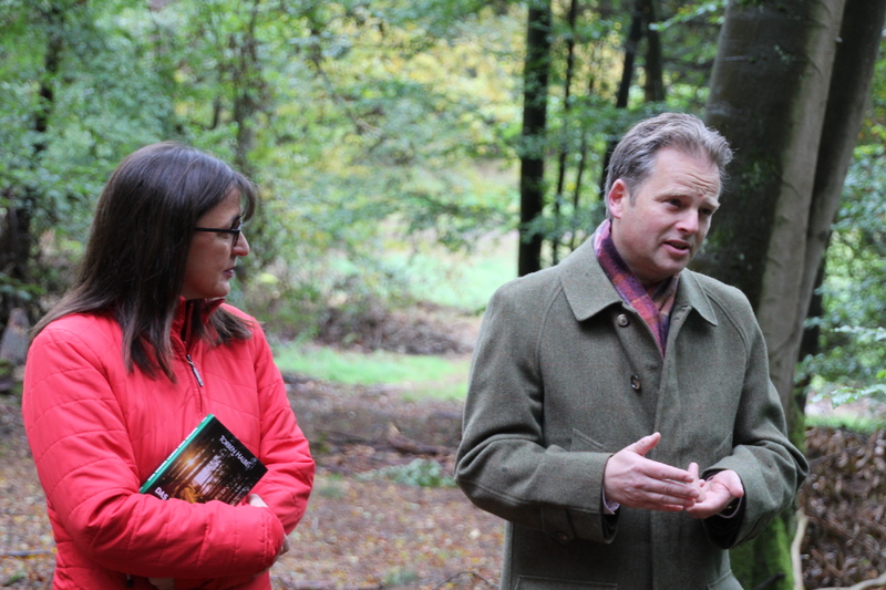 Unser Wald ver&auml;ndert sich - Eine Veranstaltung von Barbara Becker, MdL mit Waldgang und Betriebsbesichtigung in Geiselwind am 2.10.2019<br />